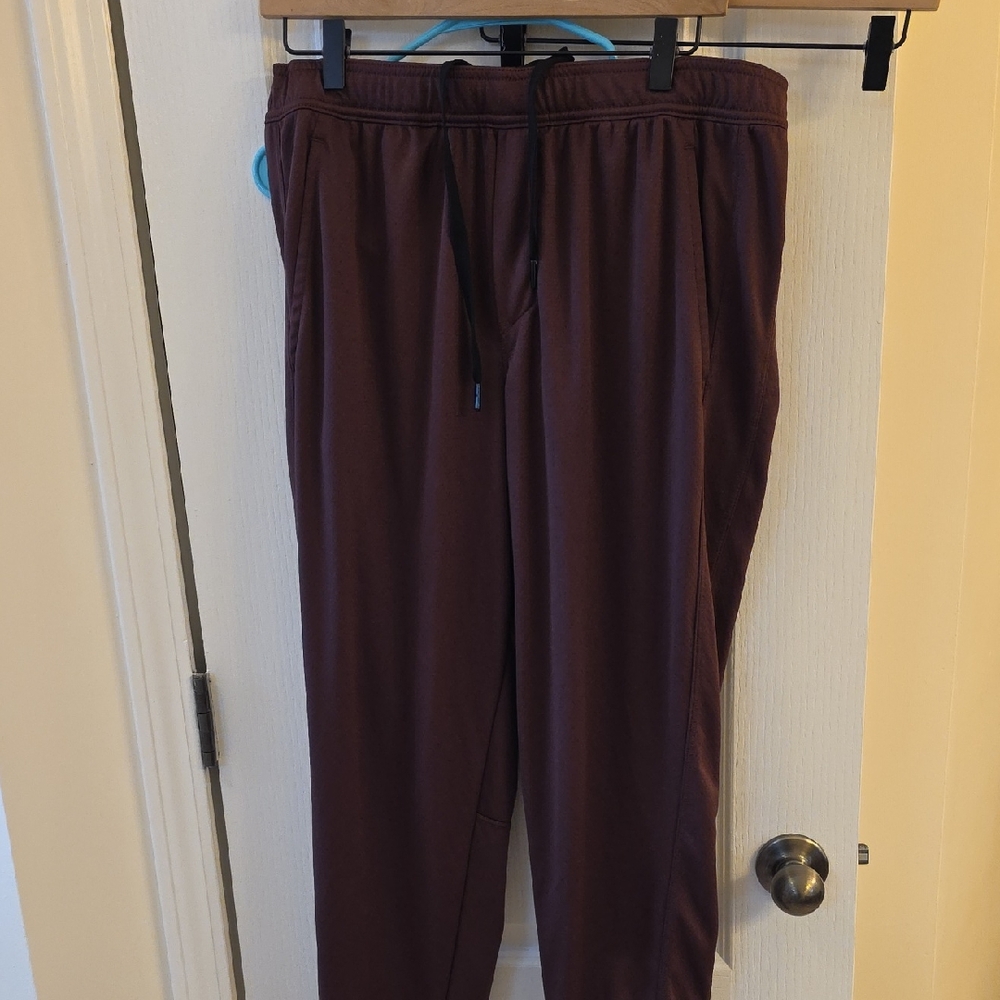 2/$6 Or $3/8 Bundle And Save! All in Motion Men's Large Maroon Joggers